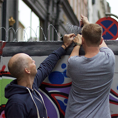 New wall cuts Copenhagen in two